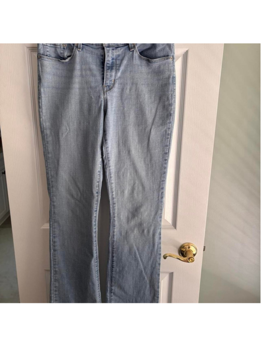 Levi's Classic Boot Jeans Womens 8 Blue Light Wash Mid Rise Stretch 29x32
#den